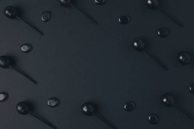 siyah Cadılar Bayramı lolipop