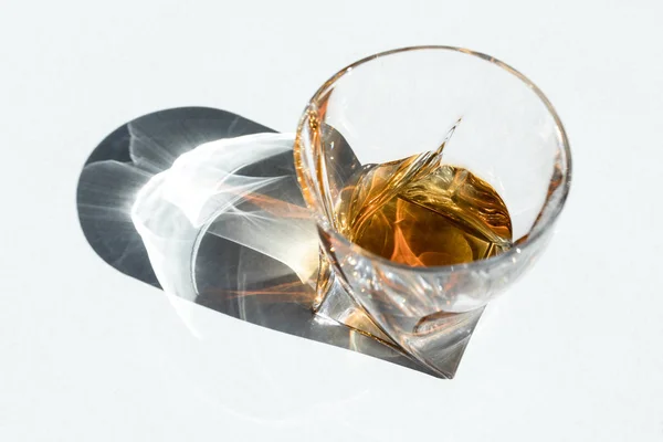 Cognac in glas — Stockfoto