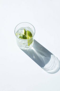 Gin Tonic in glass clipart