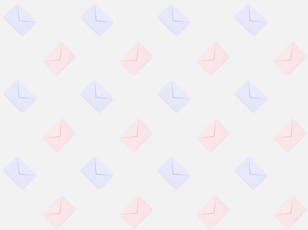 повторяющийся рисунок конвертов
