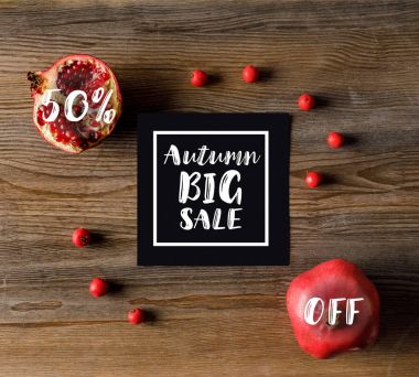 autumn sale concept clipart