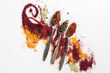 spices composition clipart