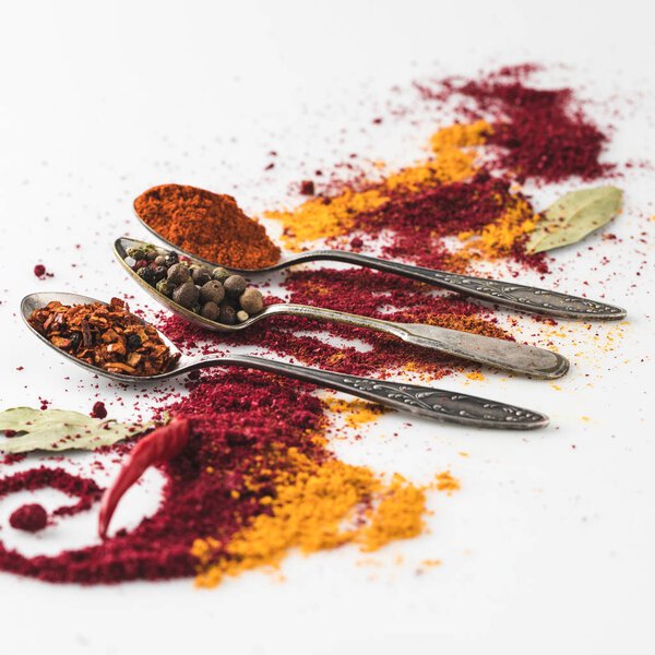 beautiful spices composition