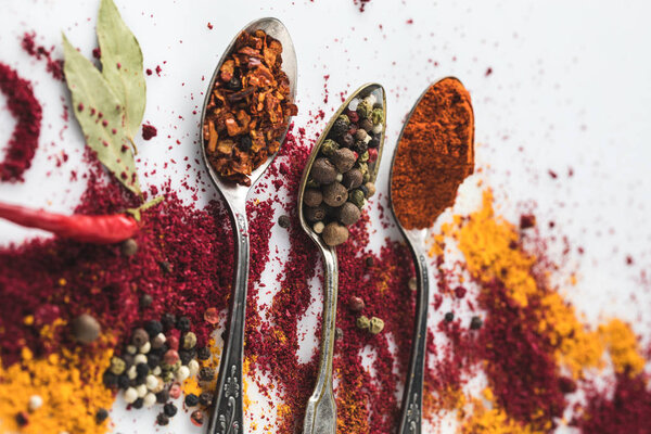 beautiful spices composition