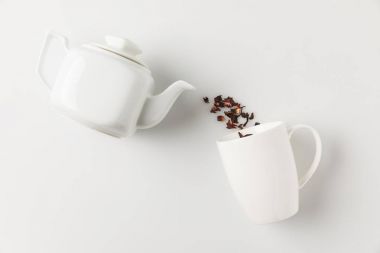 pot fincan içine dökme çay