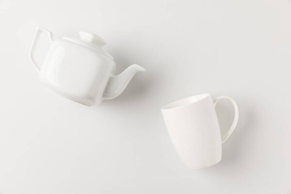 teapot and cup