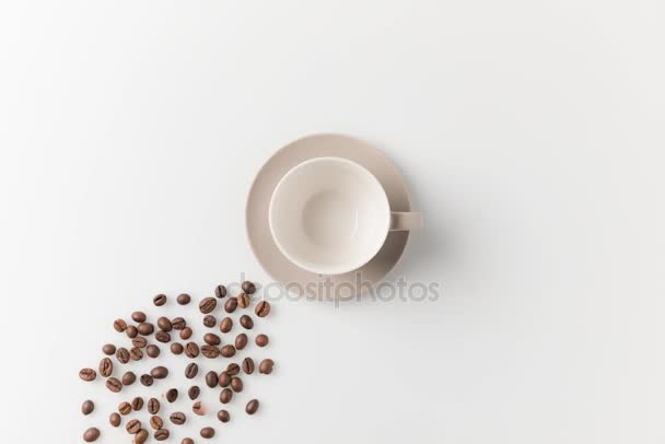 coffee preparing in cup