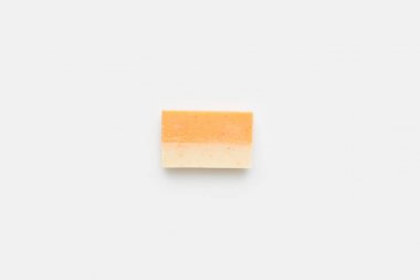 orange handcrafted soap clipart