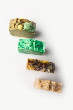 various natural homemade soap clipart