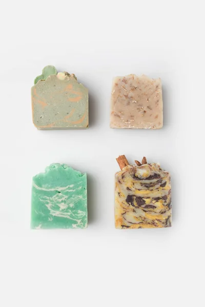 Various handcrafted soap — Stock Photo, Image