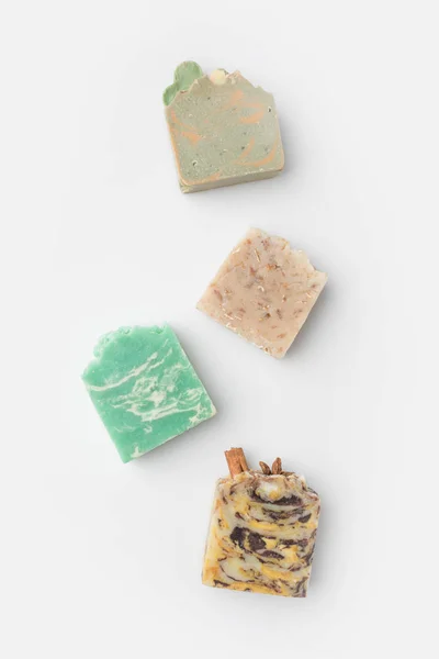 Various handcrafted soap — Stock Photo, Image