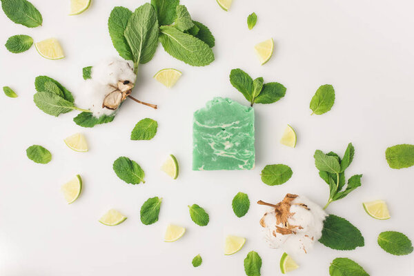 handcrafted green soap