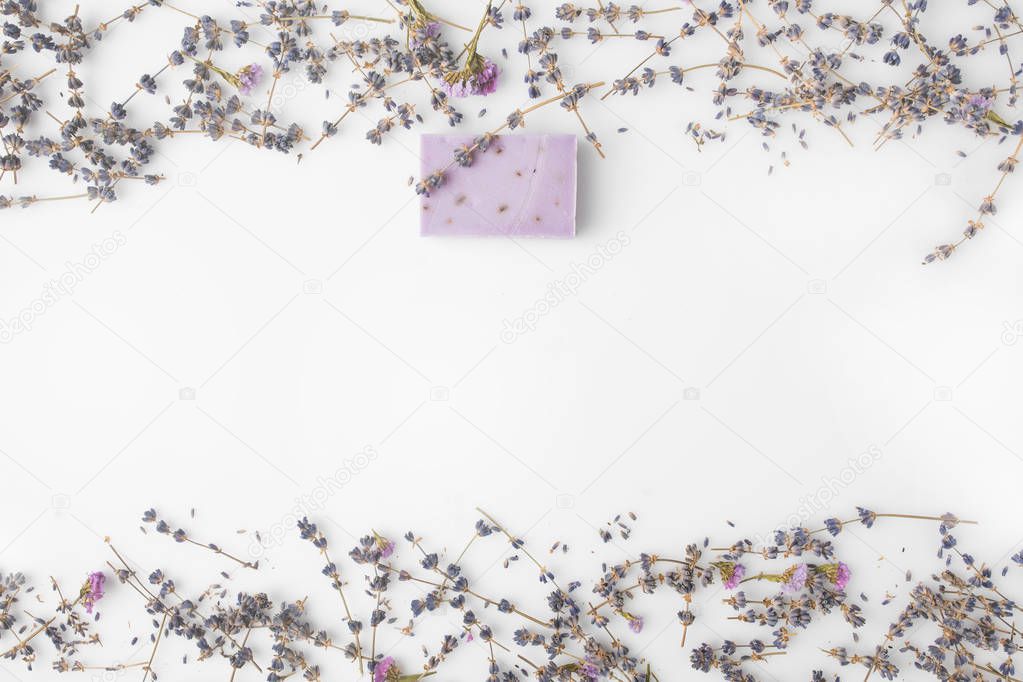 handcrafted lavender soap