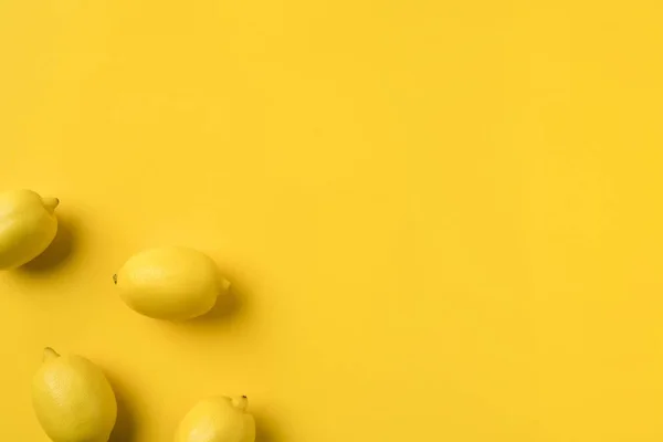 Fyra mogna citroner — Stockfoto