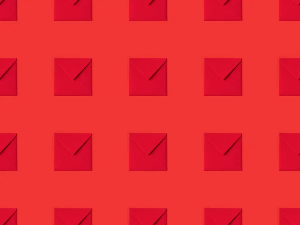 Red envelopes pattern — Stock Photo, Image