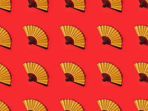 Oriental fans pattern — Free Stock Photo