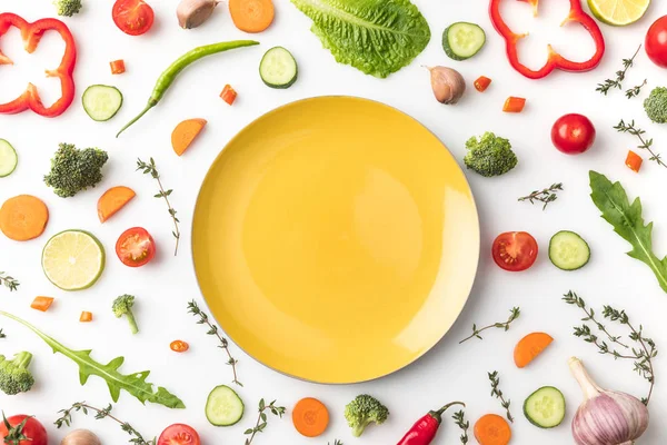 Yellow plate — Stock Image Yellow plate Royalty Free Stock Images