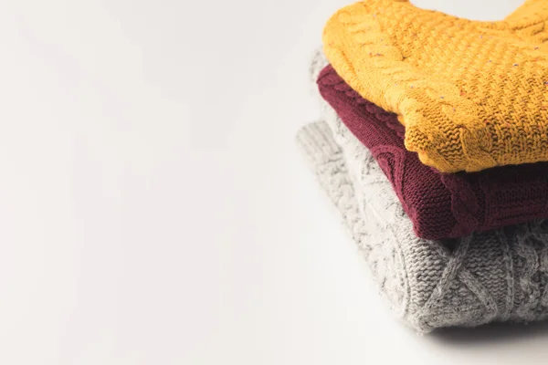 Ciepłe, przytulne swetry — Zdjęcie stockowe