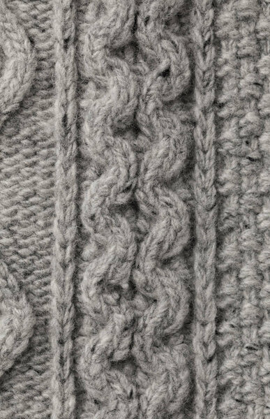 Texture of knitted grey sweater — Stock Image Texture of knitted grey sweater — Stock Photo, Image