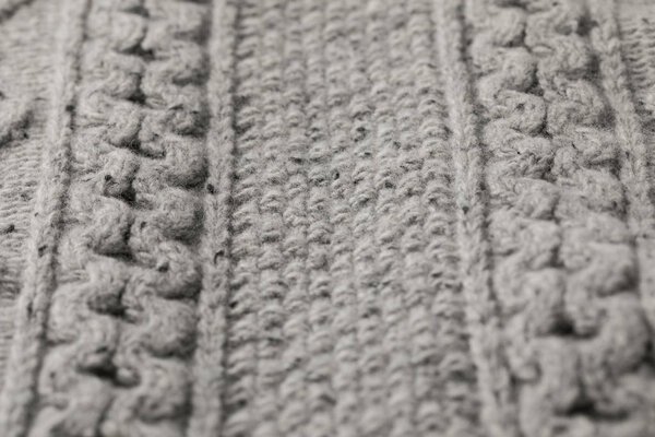 Texture of grey sweater with pattern — Stock Image Texture of grey sweater with pattern — Stock Photo, Image