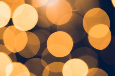 güzel altın bokeh tatil arka planı için