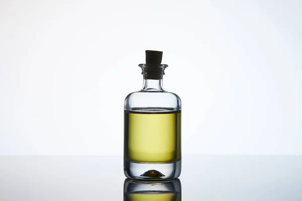 Closed Bottle Aromatic Massage Oil White — Stock Photo, Image