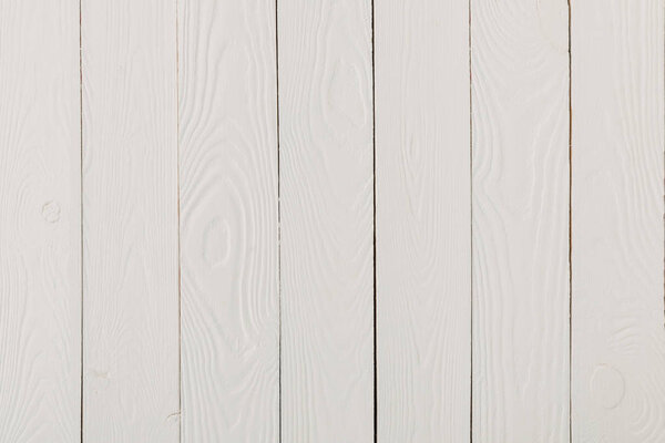 Empty white wooden texture background