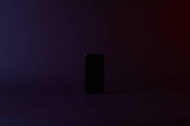 bir siyah smartphone üstten görünüm kara günü