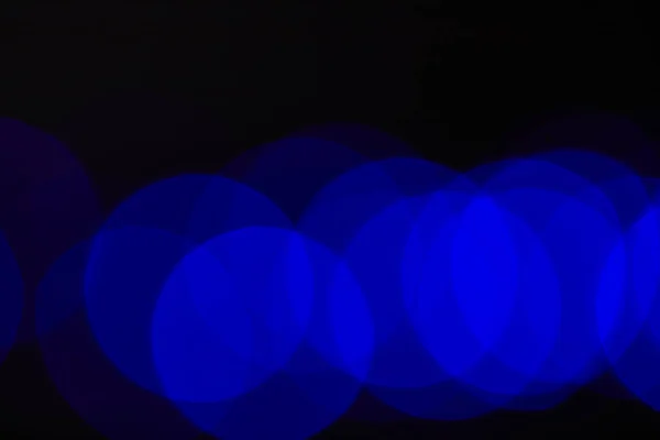 Abstract Dark Blue Blurred Circles — Stock Photo, Image