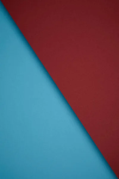 Close View Creative Geometric Background Red Blue Colored Paper — Stock Photo, Image