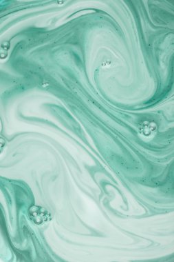 abstract artistic background with green paint
