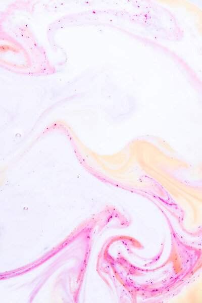 abstract light background with pink paint