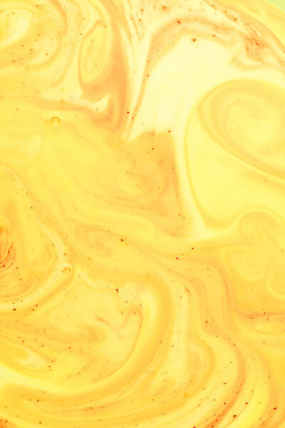 close up of abstract creative yellow background