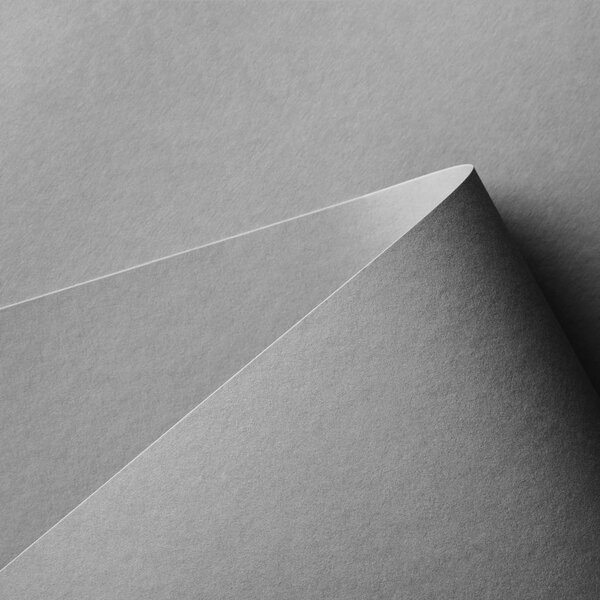 крупным планом вид серого пустого бумажного фона
