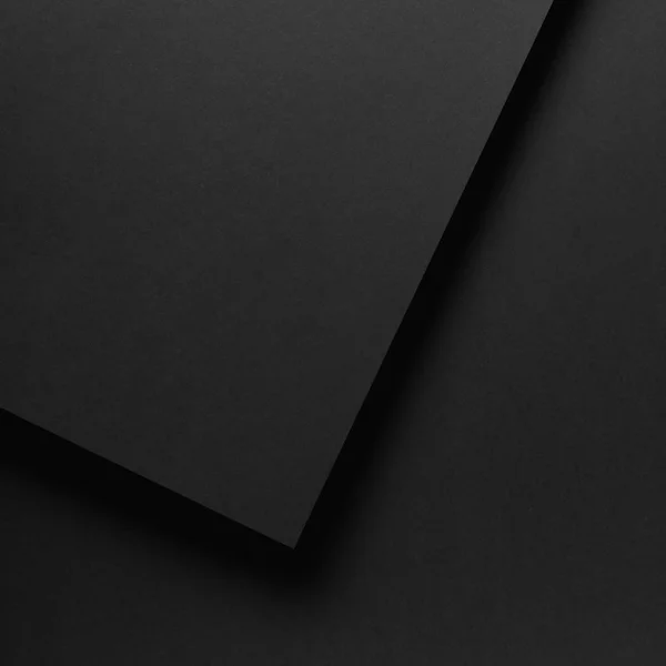 Black Blank Abstract Textured Paper Background — Stock Photo, Image