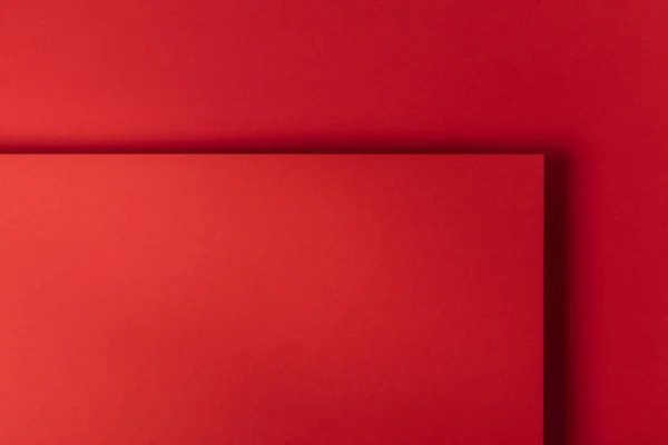 Szép Fényes Piros Kreatív Papír Háttér — Stock Fotó