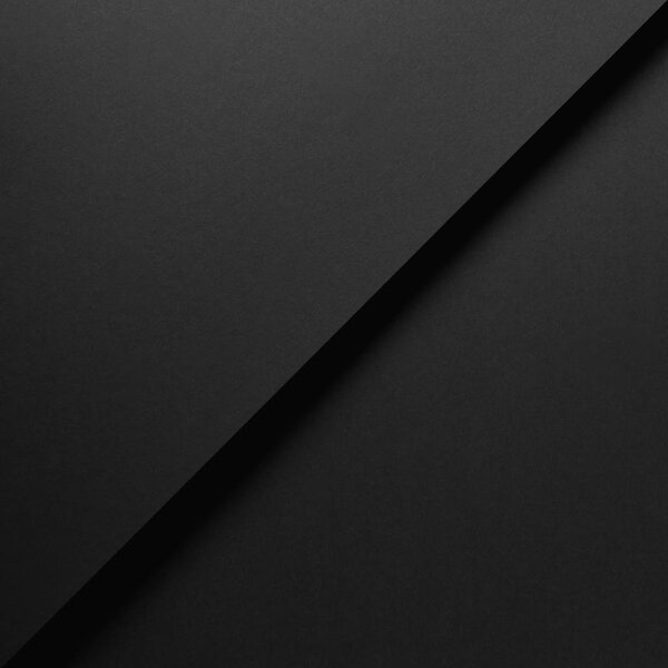 close-up view of empty black paper background 