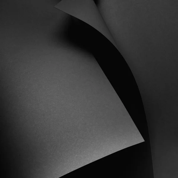 空抽象灰色和黑色单色背景 — 图库照片