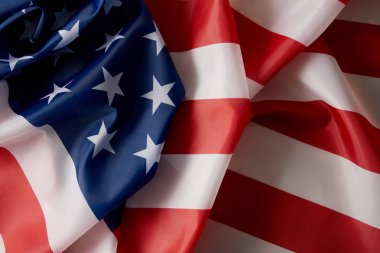 full frame image of united states of america flag  clipart