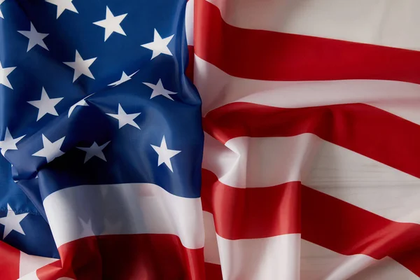 アメリカ合衆国の旗の背景の完全なフレーム画像 — ストック写真