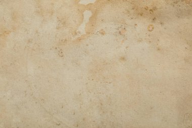 top view of vintage dirty beige paper texture with copy space clipart