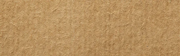 Top View Vintage Beige Paper Texture Copy Space Panoramic Shot — Stock Photo, Image