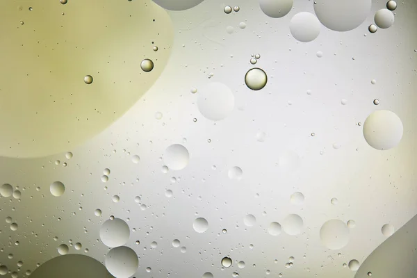 Abstracte Achtergrond Van Gemengd Water Olie Lichtgroene Grijze Kleur — Stockfoto