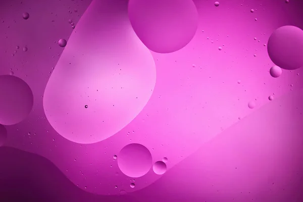 Beautiful Pink Color Abstract Background Mixed Water Oil — Stock Photo, Image