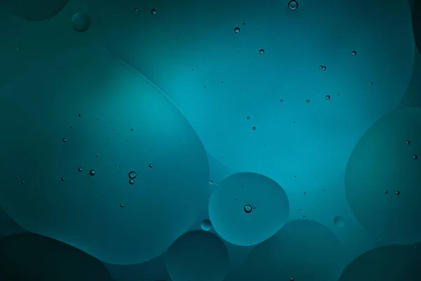 Piękne Abstrakcyjne Ciemnoniebieskie Tło Mieszanej Wody Oleju — Zdjęcie stockowe
