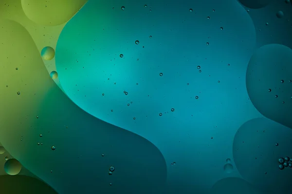 Kaunis Abstrakti Tausta Sekoitettu Vesi Öljy Turkoosi Väri — kuvapankkivalokuva