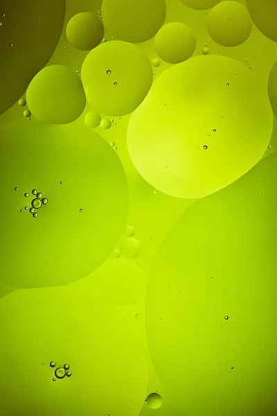 Beautiful Green Color Abstract Background Mixed Water Oil — Stock Photo, Image