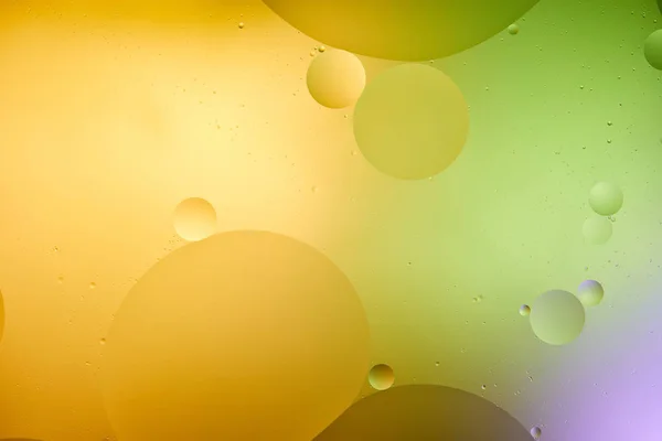 Abstract Background Mixed Water Oil Orange Purple Green Color — Stock Photo, Image