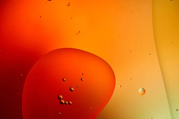 Beautiful Abstract Background Mixed Water Oil Orange Color — Stock Photo, Image