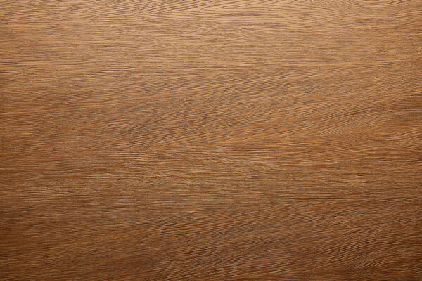 Top view of brown wooden surface 